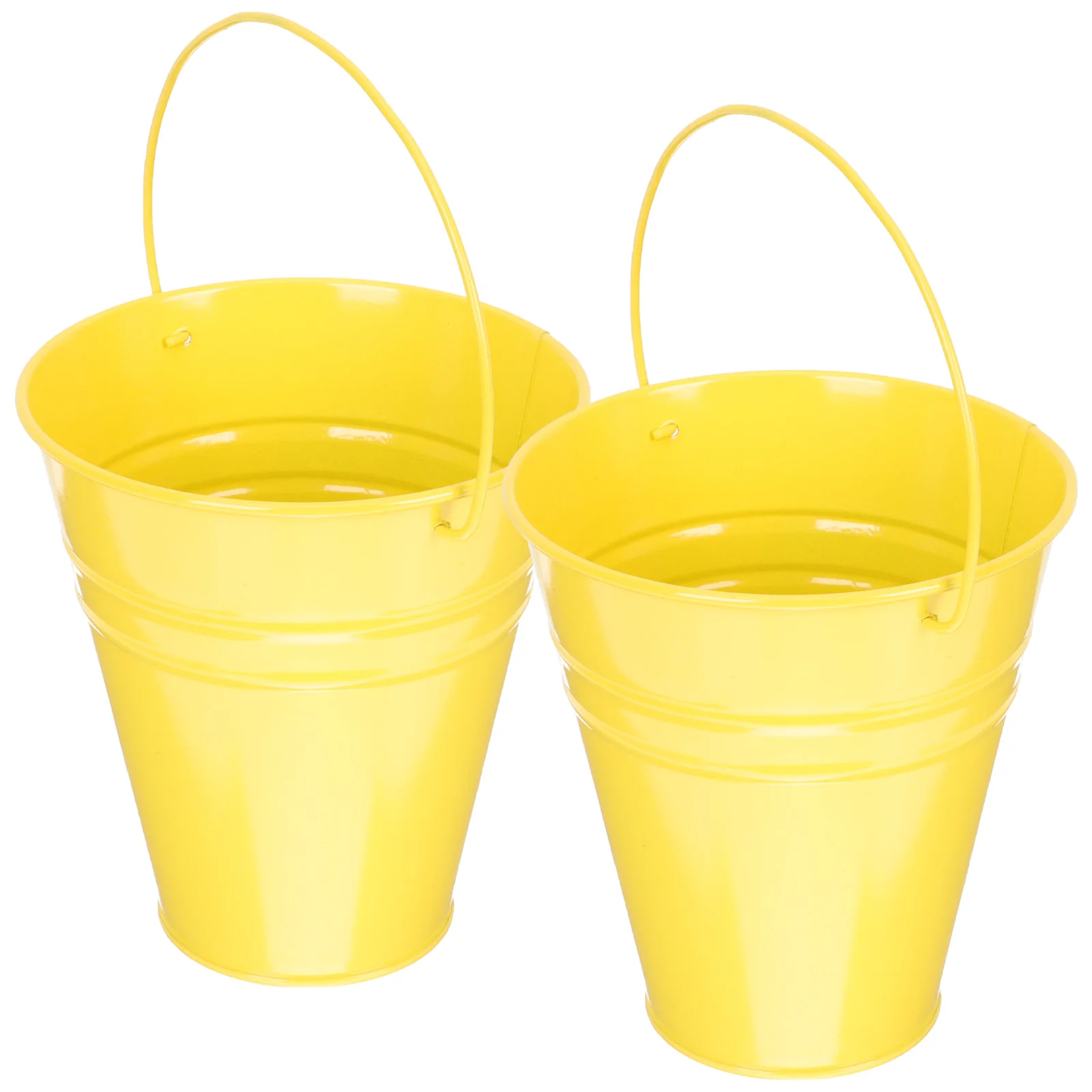 

Vase Flower Bucket Metal Pot Planter Jug Farmhouse Vintage Vases Galvanized Gardening French Shabby Chic Tin Garden Buckets Can