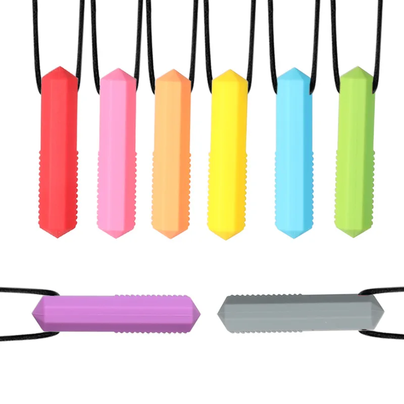 

Детский жевательный Прорезыватель для зубов, колье, креативная модель, грызунки для мальчиков и девочек, детские силиконовые прорезыватели...