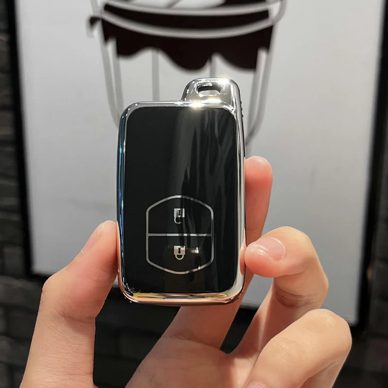 

Чехол для автомобильного ключа из ТПУ, брелок для Toyota Prius 30 Alpha Aqua Land Cruiser Auris для Lexus LC 200 2012-2014, аксессуары