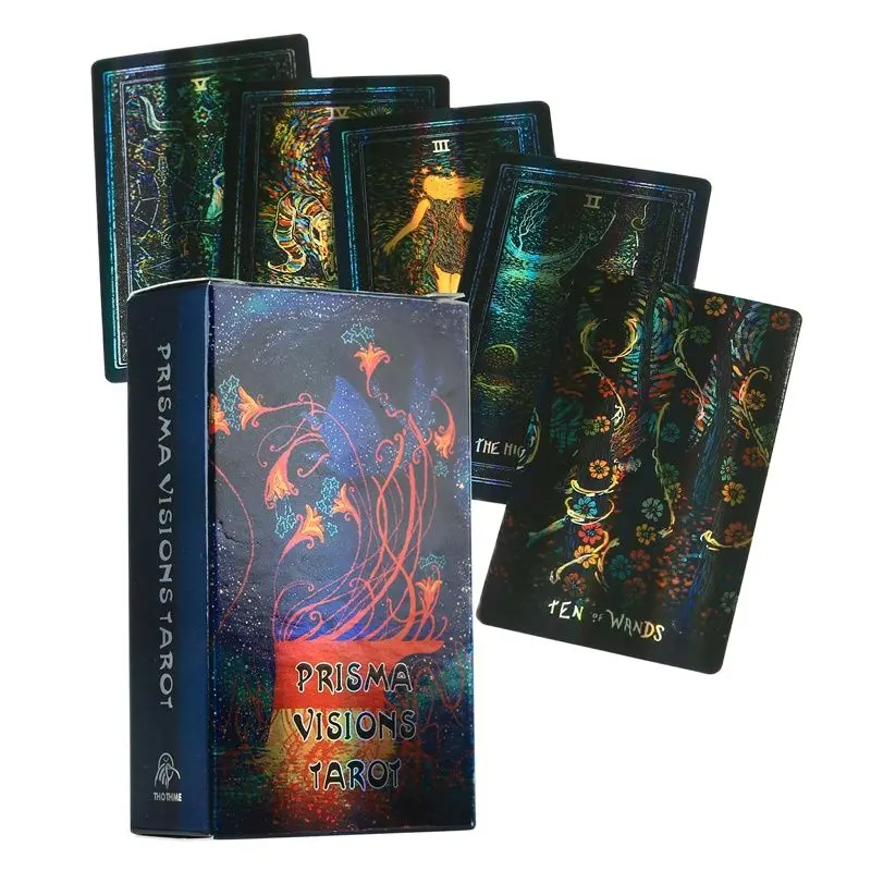 

Hot Selling Tarot Board Game Card Full English HD Animation Portable Playing Board divination Game Card --Prisma Tarot