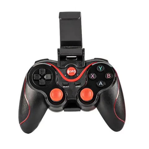 Контроллер для игр с прямым подключением, беспроводной геймпад, совместимый с Bluetooth, для Android и Ios, с кнопками с низкой задержкой