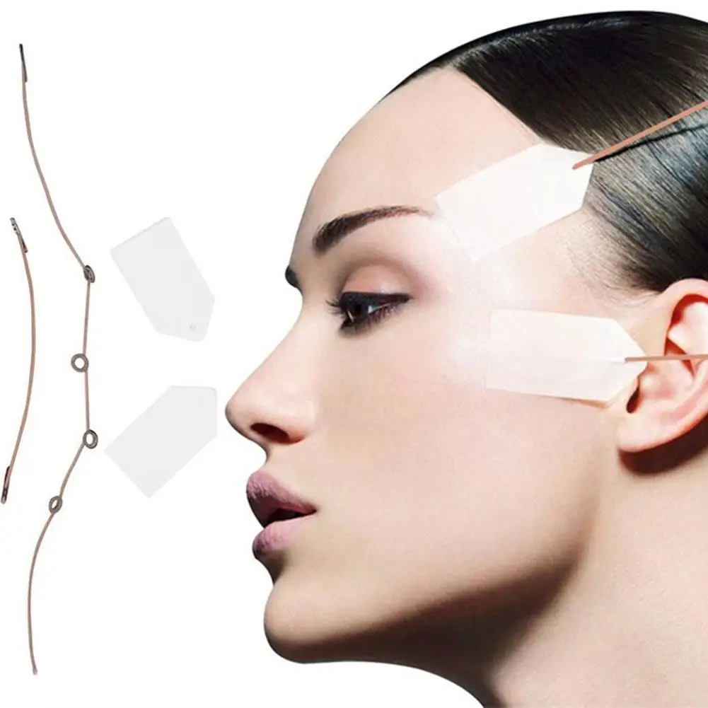 

16/40 PCS Neck Thin Face Facial Line Invisible V-Shape Anti-wrinkle Sticker Sagging Skin Lift Up Fast Chin Adhesive Tape