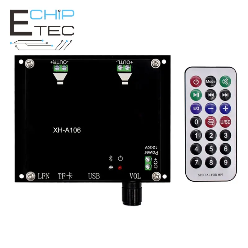 

1PCS XH-A106 High-power 2x100W Audio Power Amplifier Board TDA7498 Digital Power Amplifier Module HD HIFI Amplifier Board