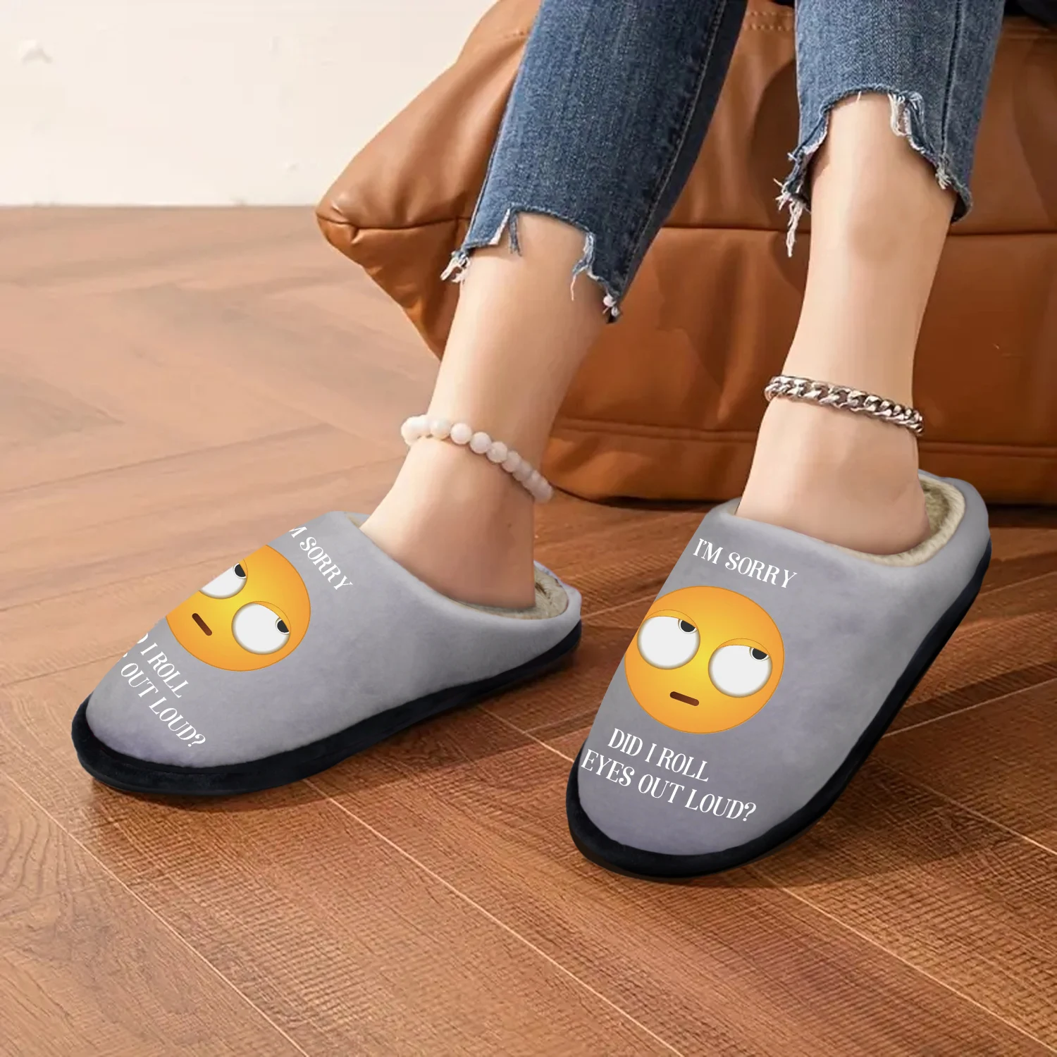 Забавный подарок для коллег босса друга домашние/наружные тапочки домашние из