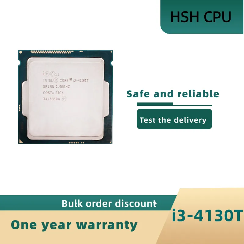 

Процессор Intel Core I3 4130T i3-4130T двухъядерный 2,9 ГГц LGA 1150 TDP 35 Вт 3 Мб Кэш i3-4130T