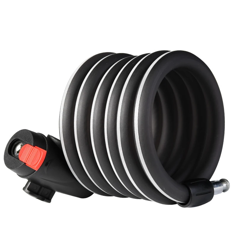 

Светоотражающий велосипедный замок, пятизначные кодовые замки, стальной трос, противоугонное кольцо, аксессуары для горных велосипедов