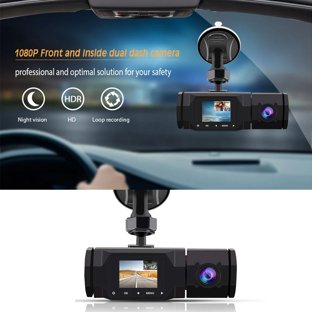 

Car Driving Recorder Automobile Night Inch Mini DVR Dashcam Box 1080P Dash Cam High Definition Vehicle Wide Compatibility