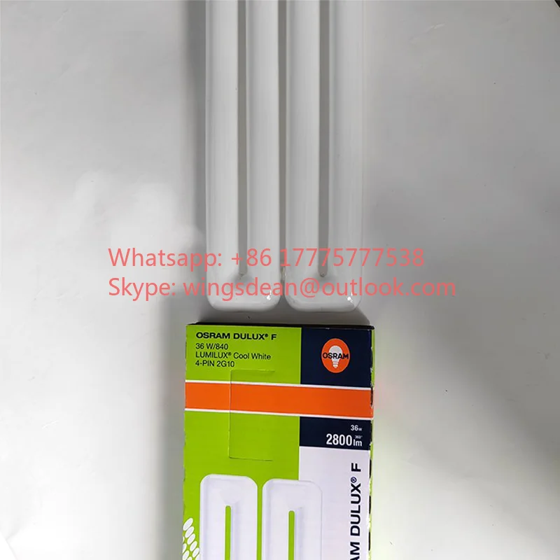 Цветная прожекторная трубка мощностью 36 Вт DULUX F Люминесцентная Вт/840