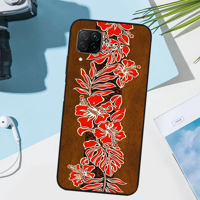 Фото Чехол для Huawei Nova 12i 11i 8i 7i 12s Y73 Y70 Y90 Y60 Y72 Y61 Y91 9 10 SE P30 Pro P40 Lite с имитацией гавайской доски для серфинга из искусственного дерева №3
