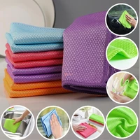 10pcs5pcs 4030cm nanoscale streak free miracle cleaning cloths reusable easy clean home kitchen supplies cleaning towels