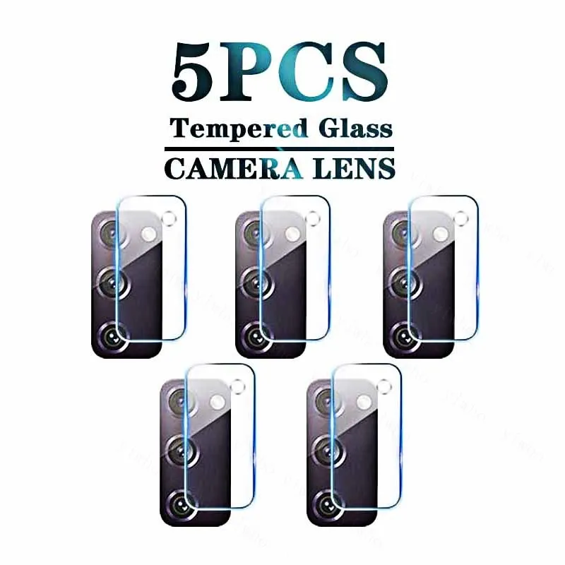 

5pcs Protective Glass For Samsung Galaxy S20 FE Glass Camera Protector On For Samsung S20FE Safety Front Screen Tempered Film