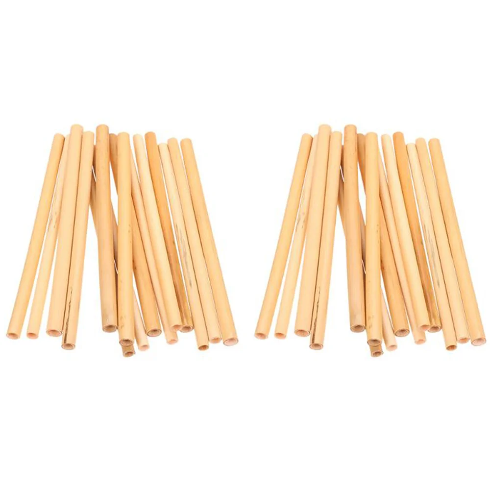 

50pcs Reed Straws Juice Drinking Straws Milk Tea Cocktail Coffee Straws for Prom Party