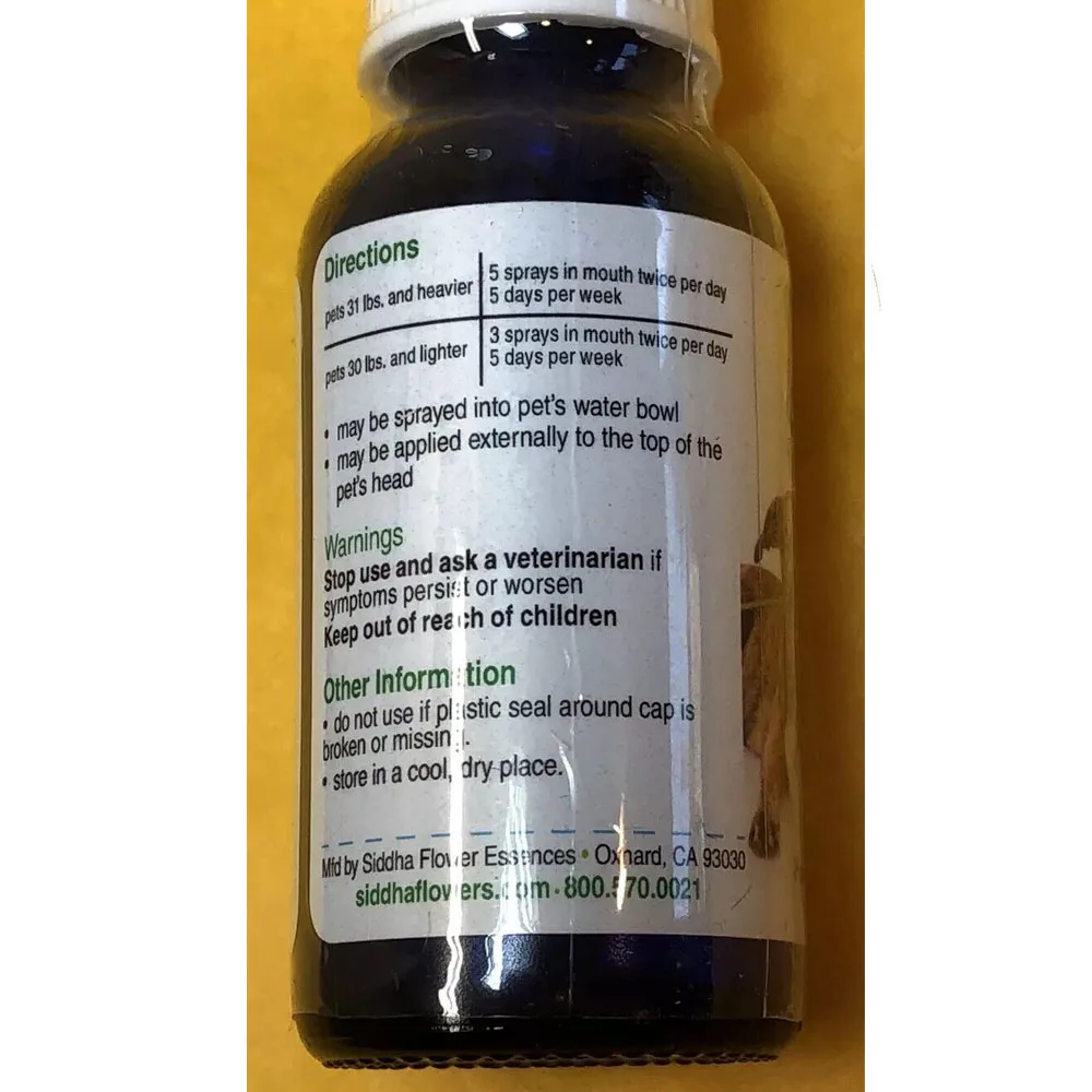 Соли Siddha Cell + (домашние животные) Аэмементация и разделительный спрей для