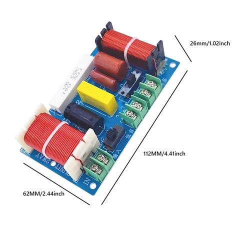 DIY  Frequency Divider 2-Way 250W