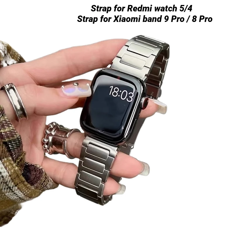 Металлический ремешок для часов Redmi 5/4 металлический браслет Correa женский и
