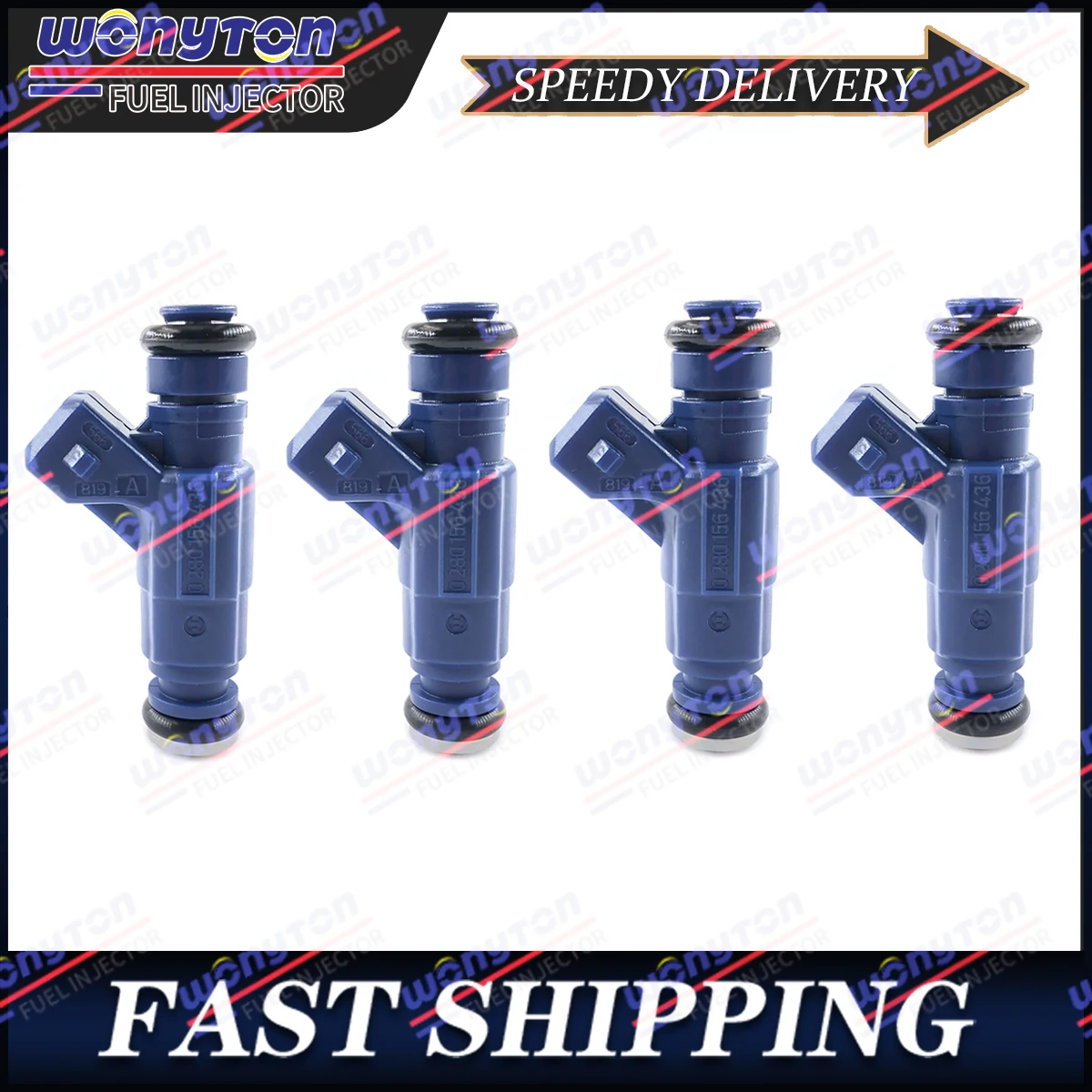 4 шт. новые Топливные форсунки 0280156436 для Uno Fire Economy 1 0 8v Palio 55233620 Fiat 1.0L Flex тысячи 2010-2013