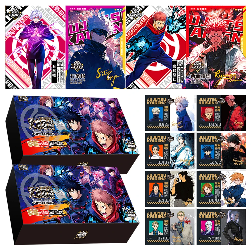 Оптовая продажа новые коллекционные карты дзюдзюцу кайсен коробка-бустер CCG