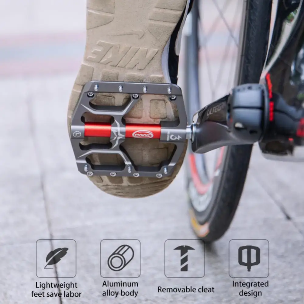 

Ультралегкие велосипедные педали с 3 подшипниками, Нескользящие, для дорожных и горных велосипедов, Bmx, велосипедные педали с герметичным подшипником, Аксессуары для велосипеда