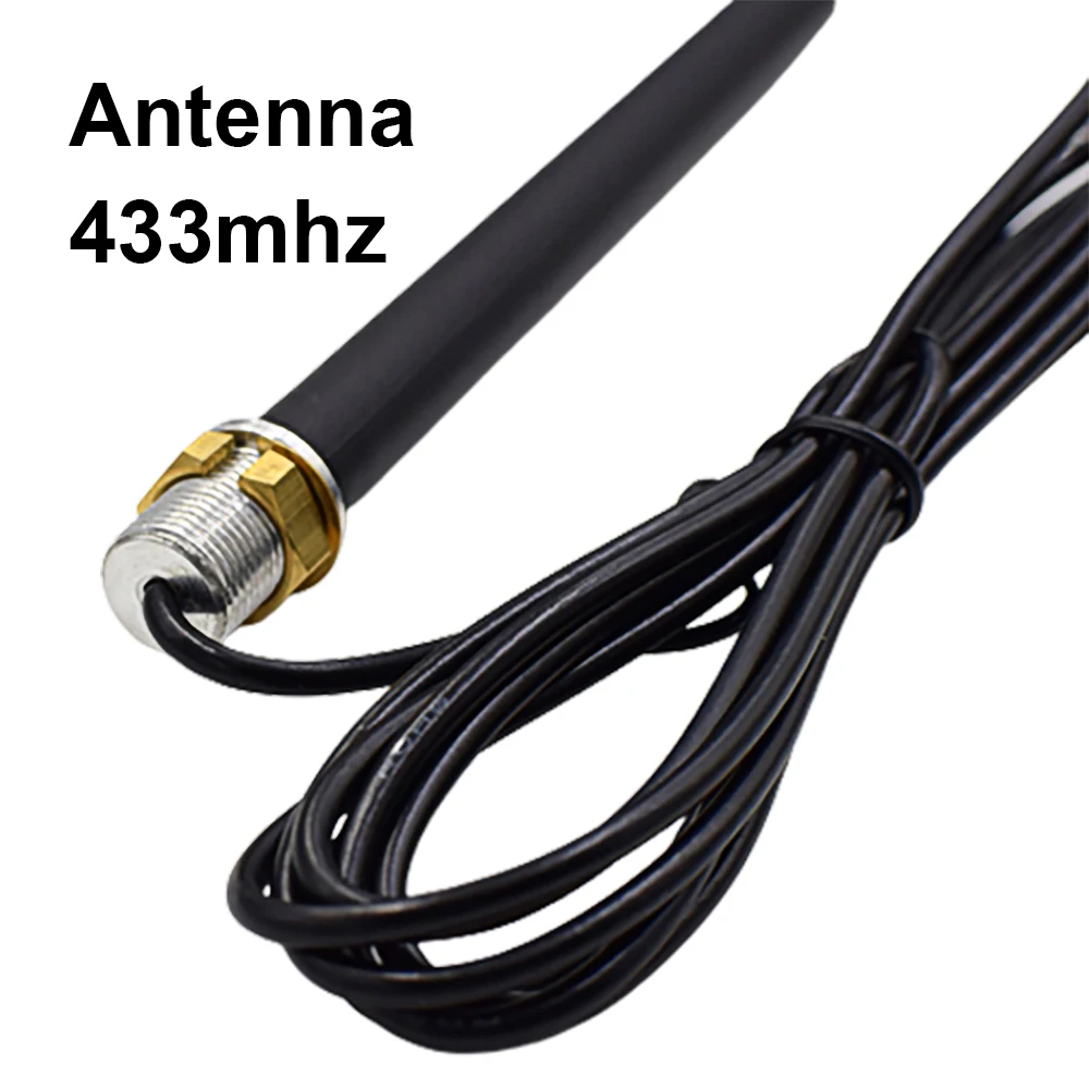 

433Mhz Antenna 433 MHz Antena for Gate Garage Remote Radio Signal Booster Wireless Repeater,433.92mhz Gate Control Antenna