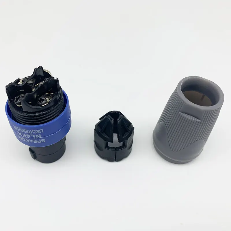 100 шт. новый тип для NEUTRIK NL4FX (обновление) 4-полюсная штепсельная вилка мужская