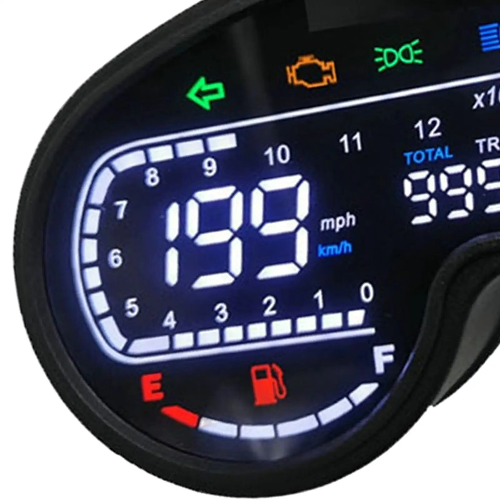 

Motorcycle Speedometer Odometer Tachometer Meter for XR150 CRV Replace