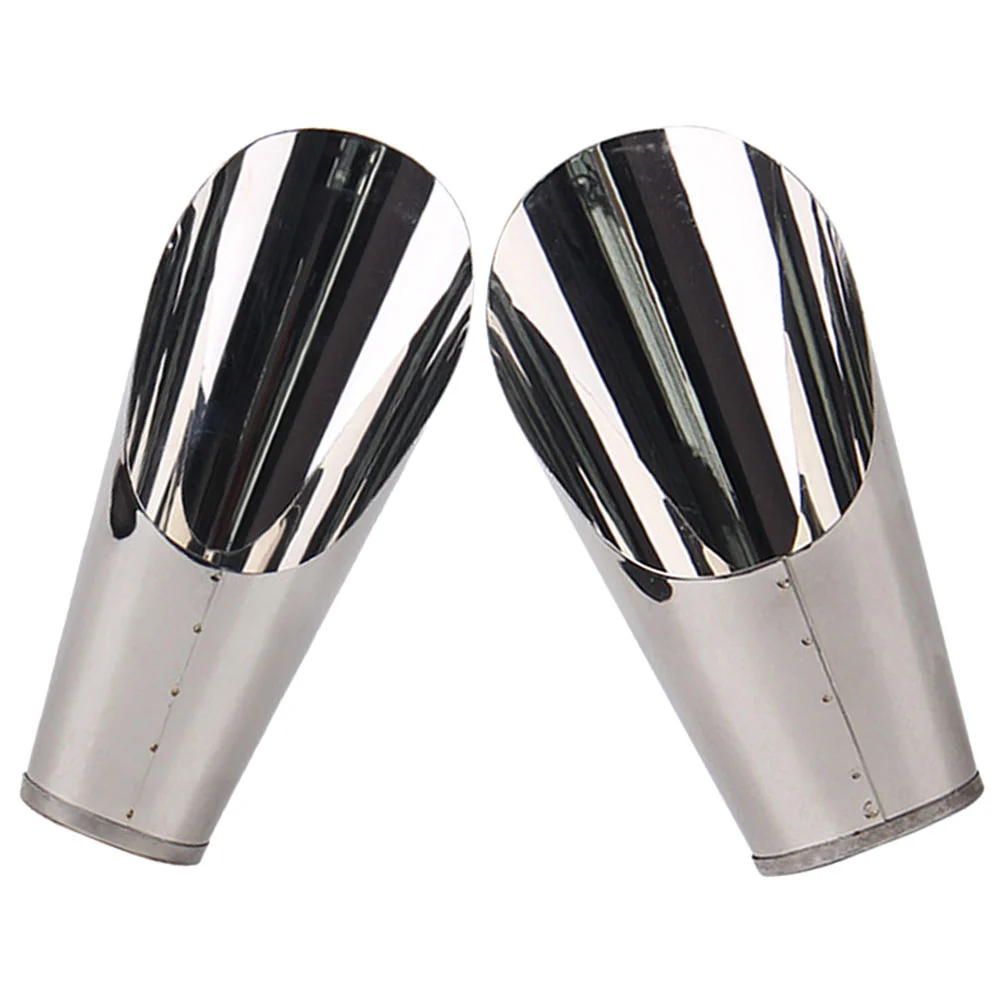 

2 Pcs Garden Transplanting Soil Scooper Succulents Bucket Medium Small Gardening Tools Stainless Steel Scoops