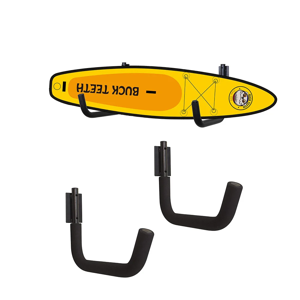 Storage Hooks Garage Canoe Carrier Rack Surfboard Wall Mount