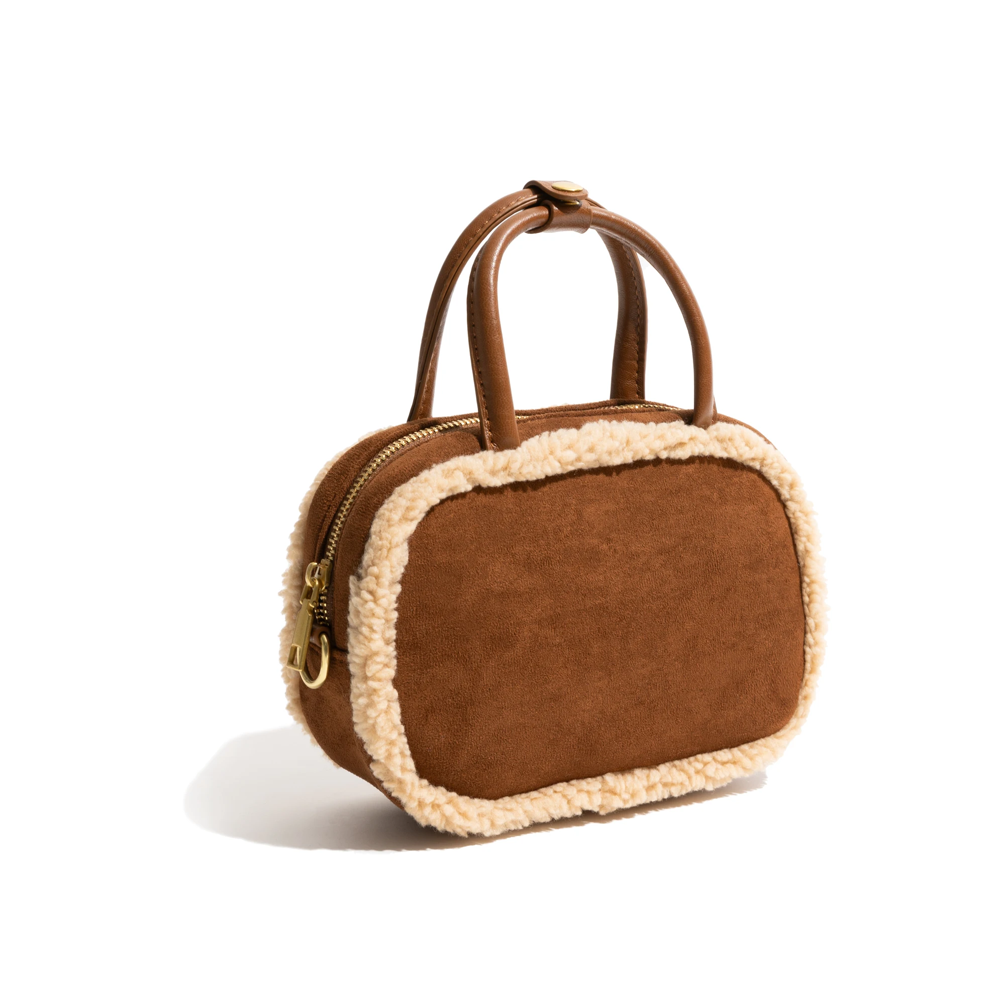 MABULA винтажная женская сумка из овечьей шерсти ретро через плечо повседневная