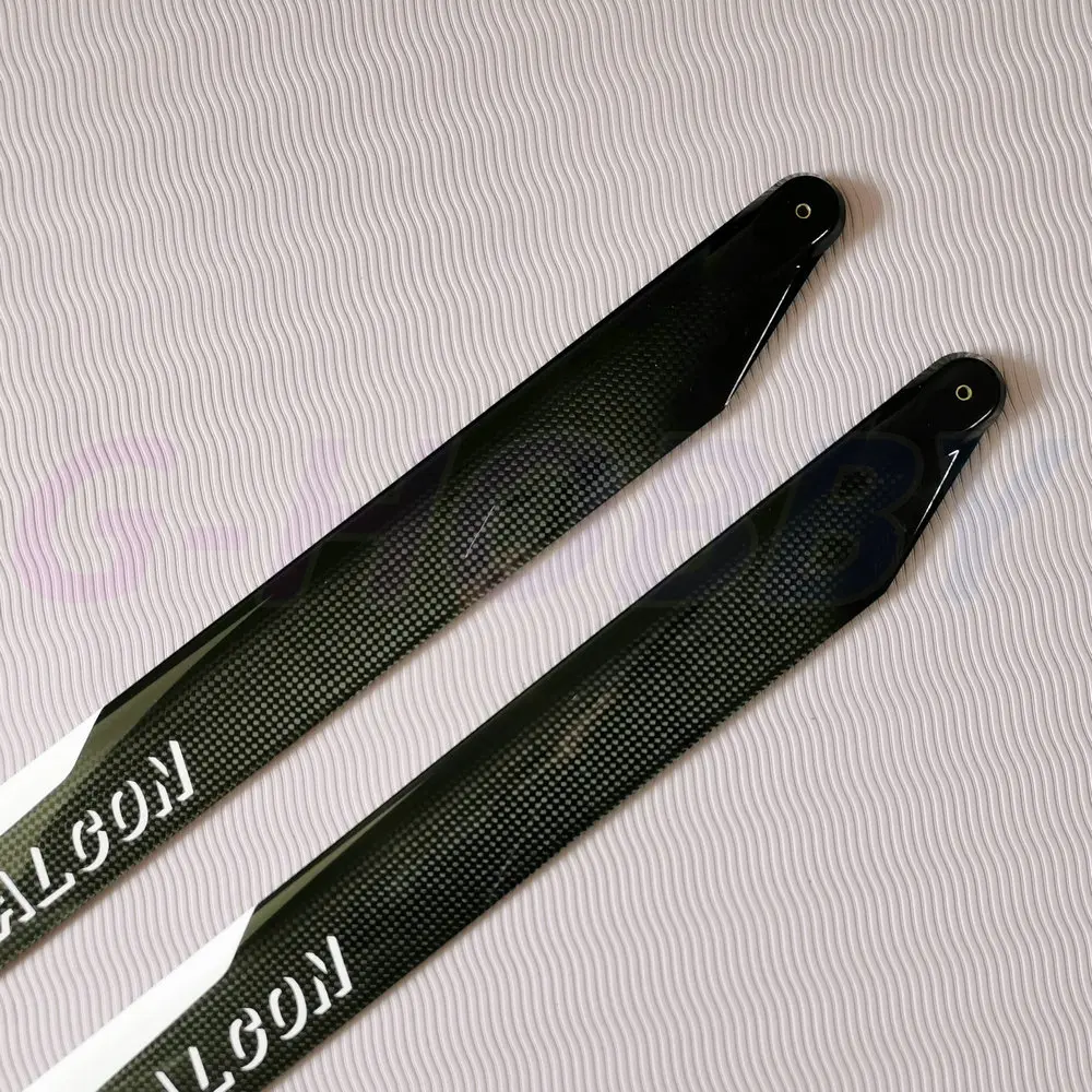 “ FALCON” 695mm Carbon Fiber Main Rotor Blade For T-rex 700  RC Helicopter enlarge