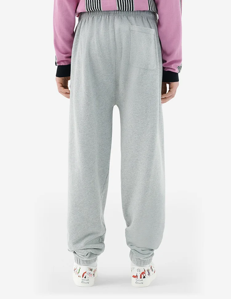 

Women Trousers Letter Cartoon Embroidery Straight Sweatpants Cotton Sporty Early Spring 2023 New