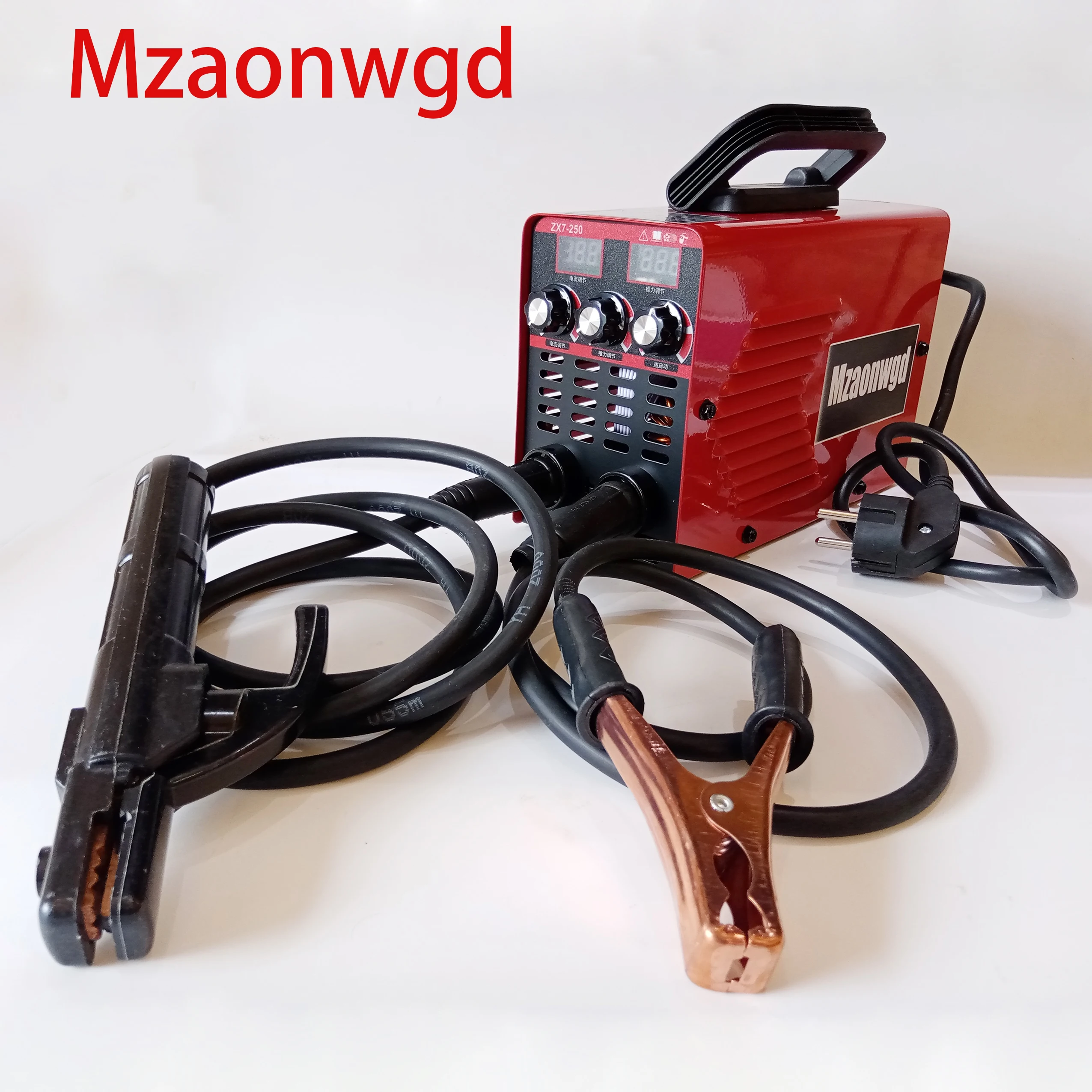 Дуговой сварочный аппарат 220 В IGBT MMA 250 А сварочная машина легкая и эффективная