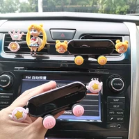 auto parts cute car phone holder car air conditioning air outlet decoration car air freshener aroma diffuser for girls girlfrien