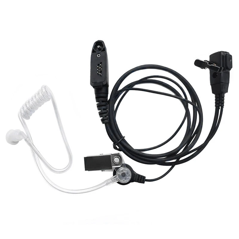 

Air Tube Earpiece Headset Mic For Motorola Gp328plus GP344 GP388 GP328-Plus Anysecu F22 F25 W5