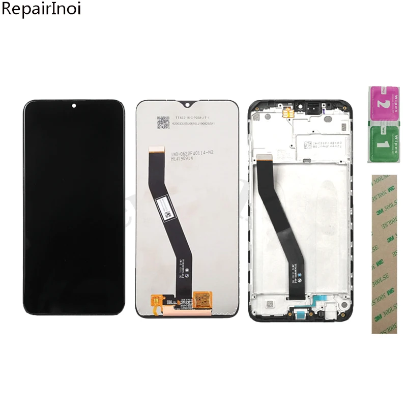 

6.22" LCD Display For Xiaomi Redmi 8 / Redmi 8A LCD Display Touch Screen Replacement Digitizer Assemby With Frame