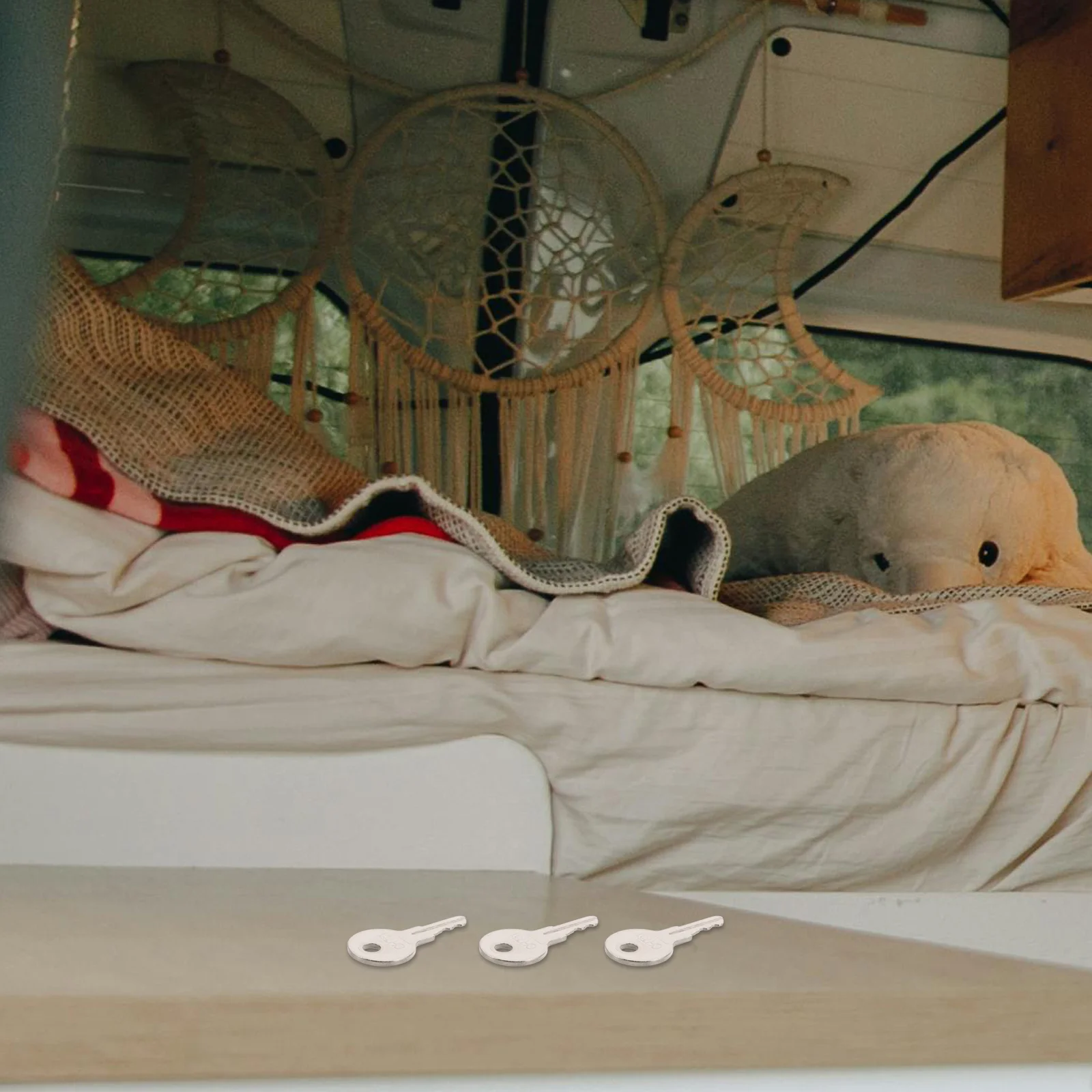 5 шт. ключи для автофургона запасные замки хранения кемпера универсальный корпус