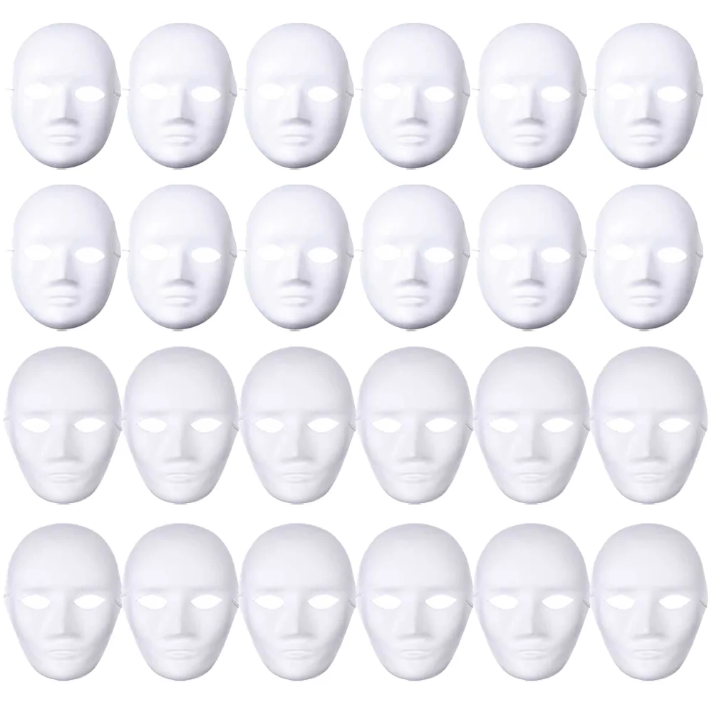 12 шт. Маска для лица Хэллоуин Маски Парные костюмы Макияж вечеринок Женские