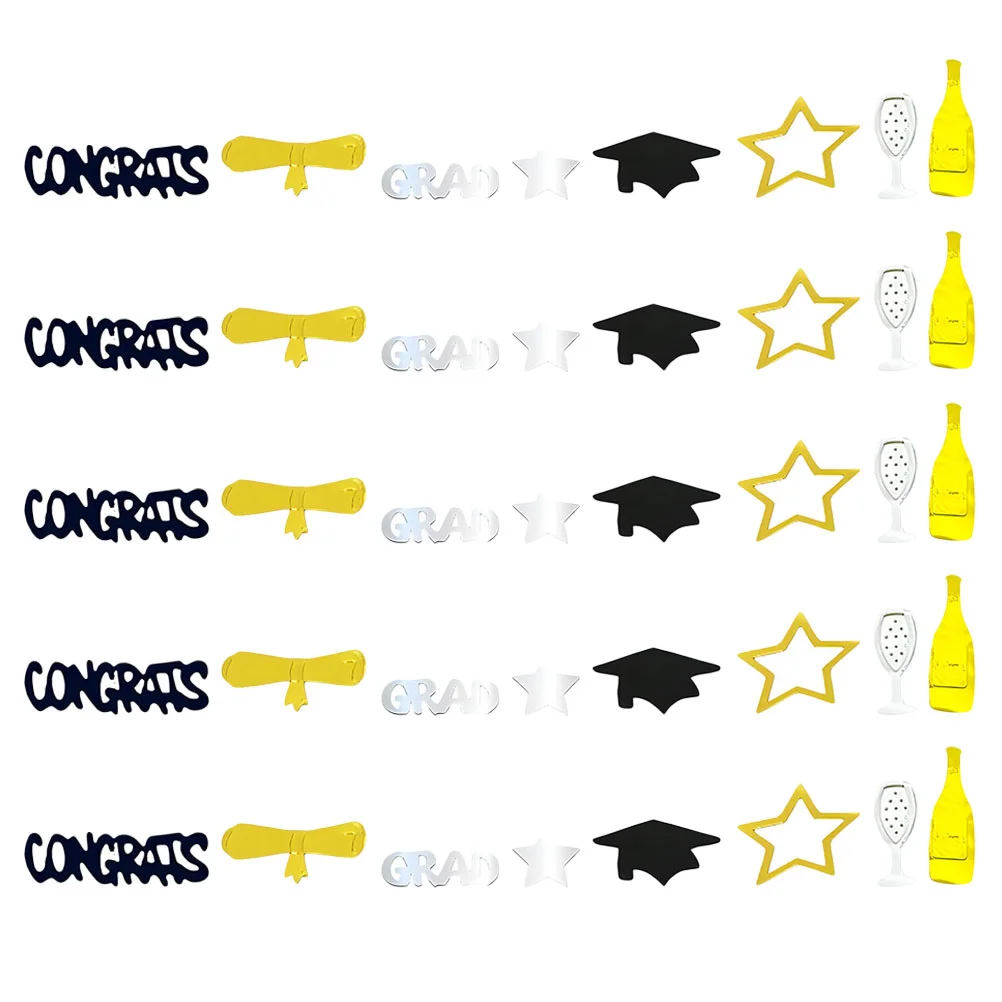 

Graduationtable Party Photo Supplieshat Props Boothclass Diploma Scatters Grad Decorations Decor Creative 2023 Decoration