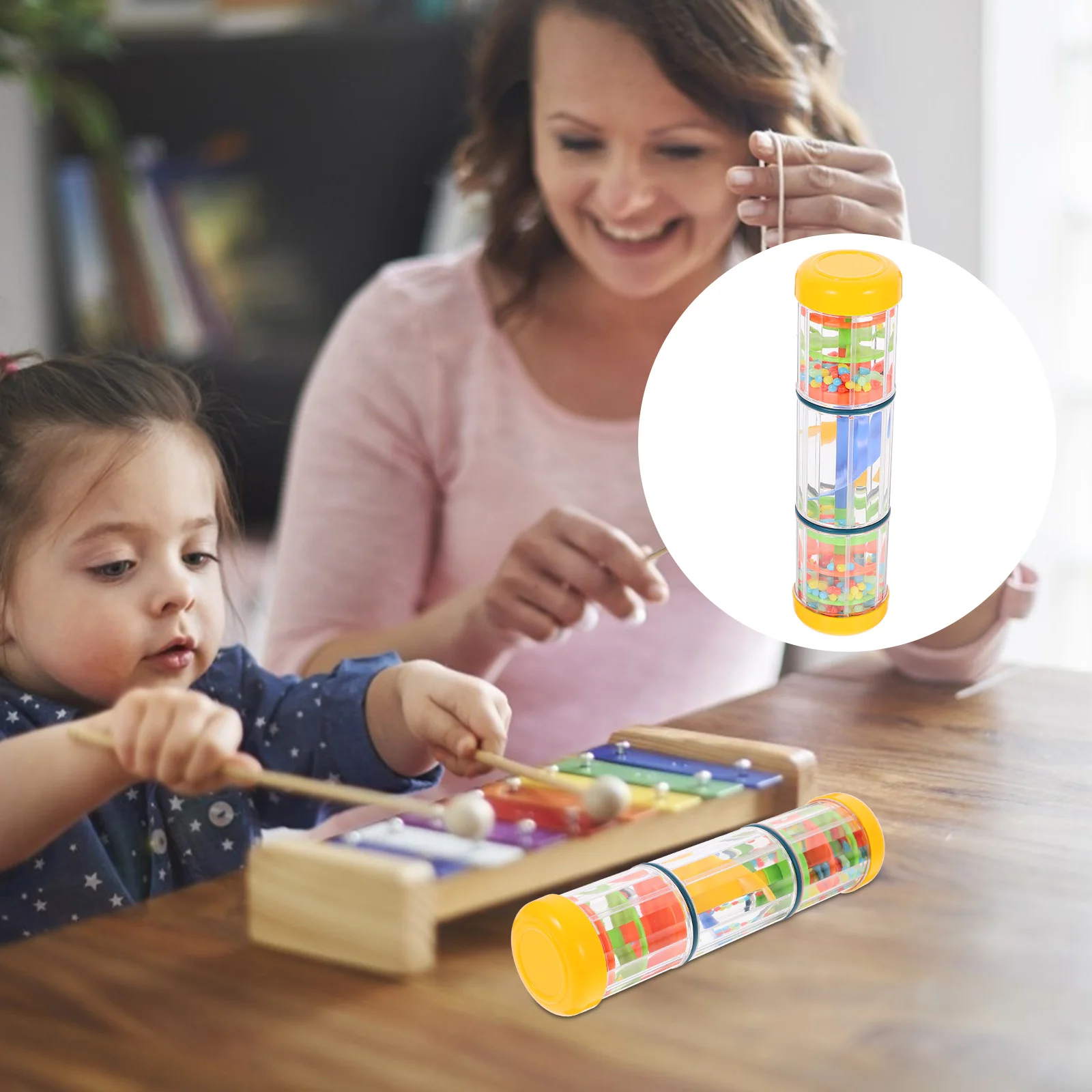 

Kids Music Instrument Rain Stick Children Rainstick Sensory Toy Musical Shaker Toys