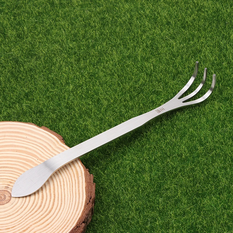 Садовый инструмент из нержавеющей стали садовые грабли многофункциональный
