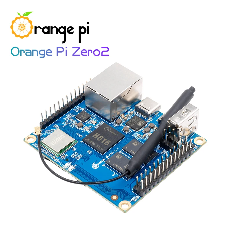 Фото OPi Zero 2 1GB DDR3 Allwinner H616 Мини-ПК, одноплатный компьютер, материнская плата, Android, Linux, плата для разработки ARM №3