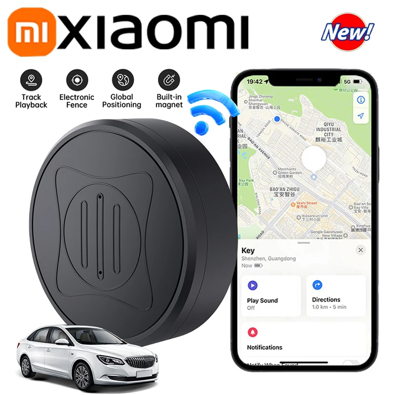 Xiaomi GPS трекер сильный магнитный автомобильный анти-потерянный прибор для