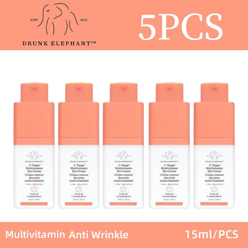 

5PCS Drunk Elephant Eye Cream C-Tango Multivitamin Anti-aging Light Dark Circles Anti Wrinkle Fade Fine Line Firming Skin 15ml