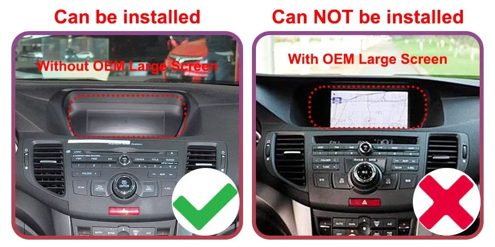 Фото Автомобильное радио для Honda Accord 8 Spirior Acura Tsx 2009-2013 Android 13 12,9 дюймов Carplay Auto GPS Navi Мультимедийный плеер Стерео 5G №2
