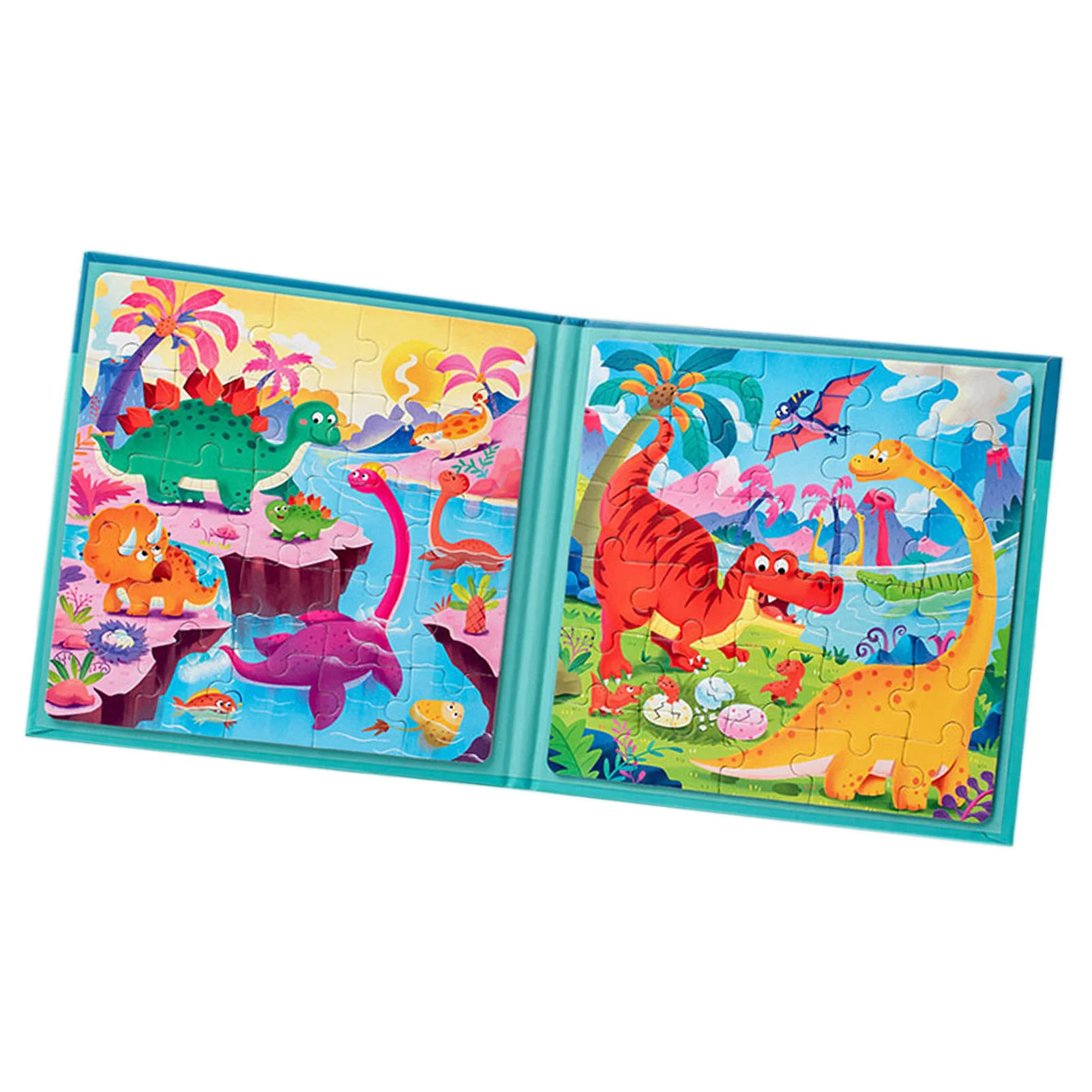 

Portable Magnetic Jigsaw Puzzles Animal Jigsaw Puzzles Book For Toddlers Preschool Educational Learning Toys For Kids Toddlers