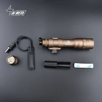 tactical m600 m600df 1400 lumens surefir scout light 13000 candela flashlight airsoft hunting weapon light fit picatinny rail