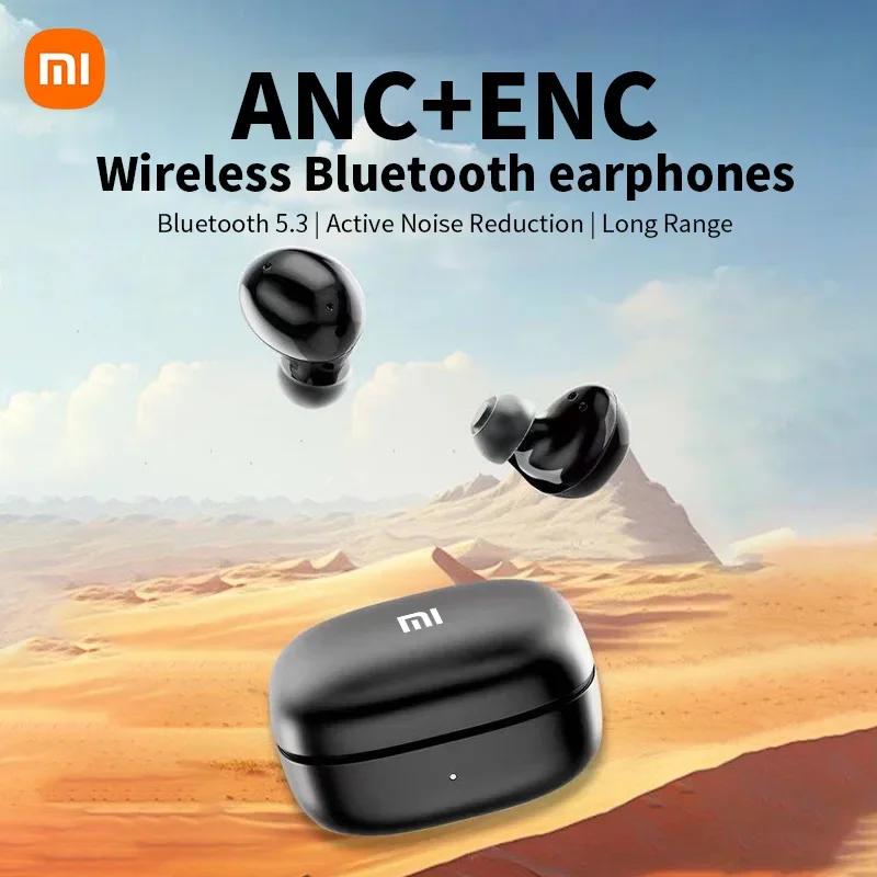 Беспроводные наушники-вкладыши XIAOMI T73 ANC Bluetooth 5 3 с активным шумоподавлением и