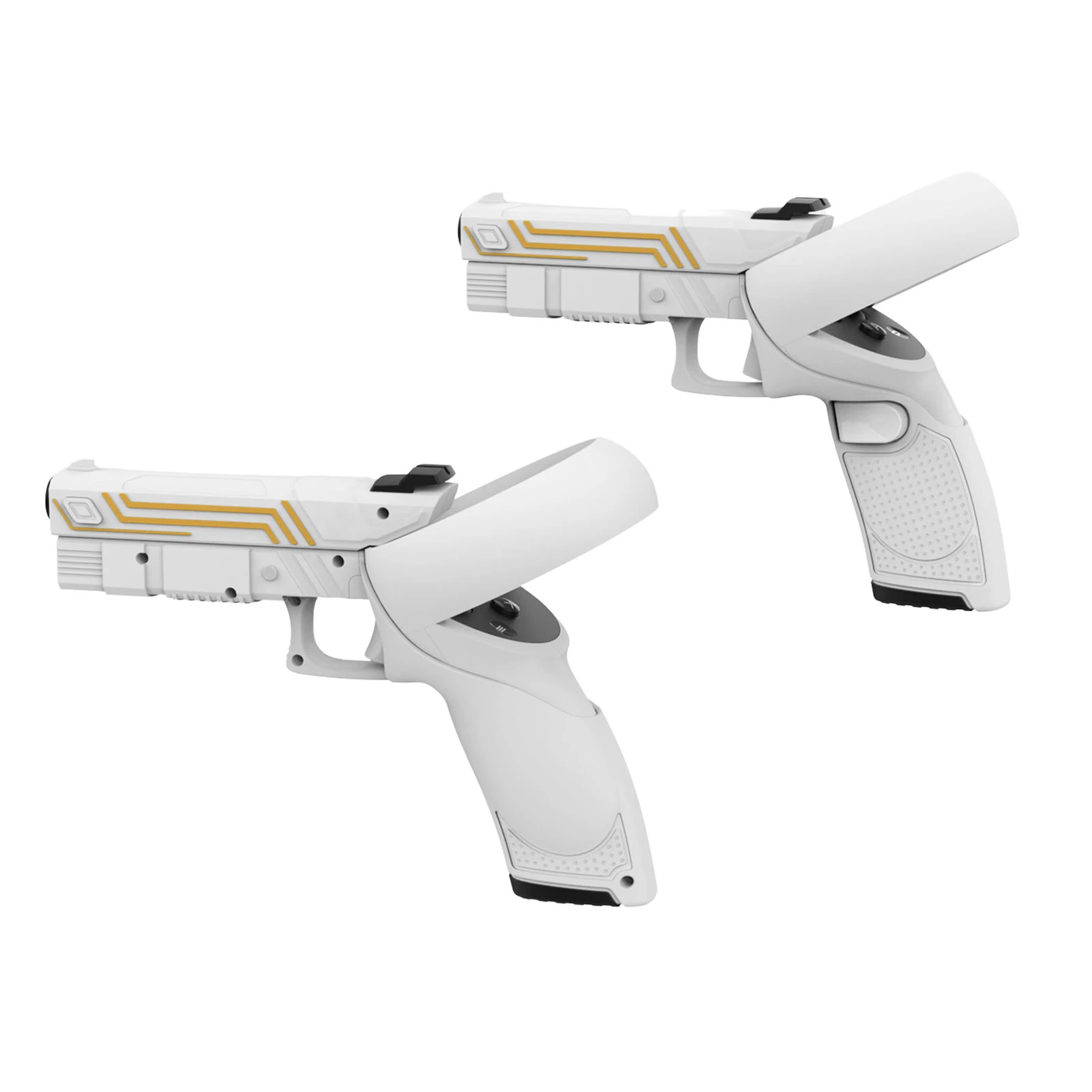 

Игровой пистолет виртуальной реальности для контроллеров Oculus вопросы 2, улучшенный игровой опыт FPS съемки для Oculus вопросы 2, аксессуары