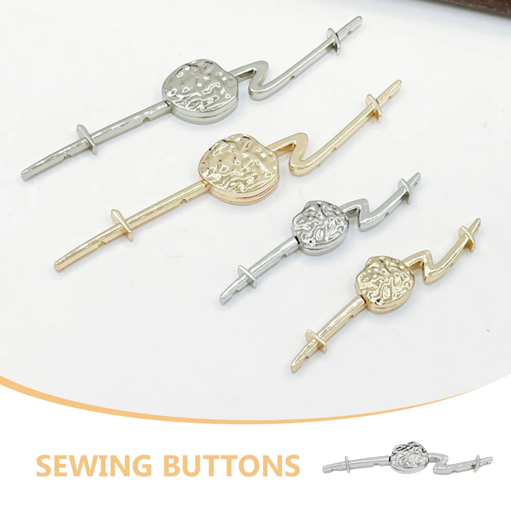 4 шт. одно слово магнитная пряжка пуговицы для шитья декоративная одежда платье