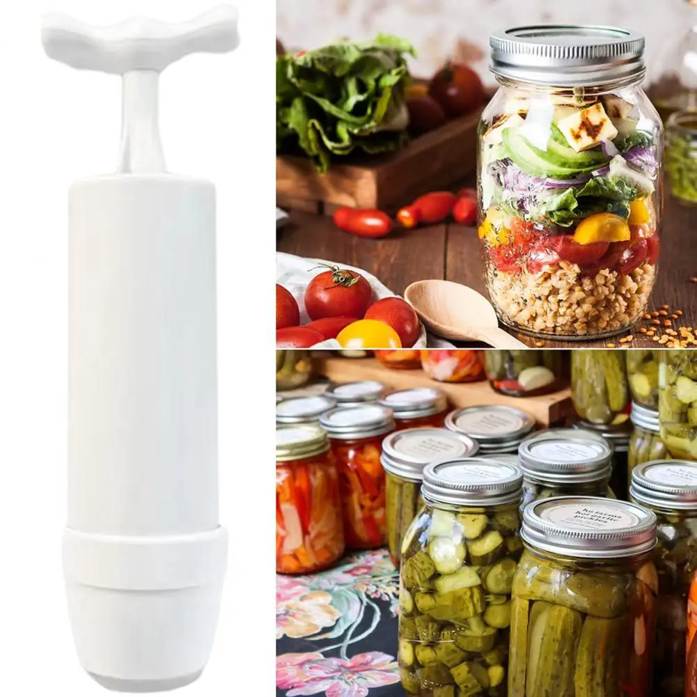 

Вакуумный упаковщик Mason Jar 8 шт./компл., пищевой герметичный пластиковый контейнер, упаковка для хранения, кухонные аксессуары, инструменты