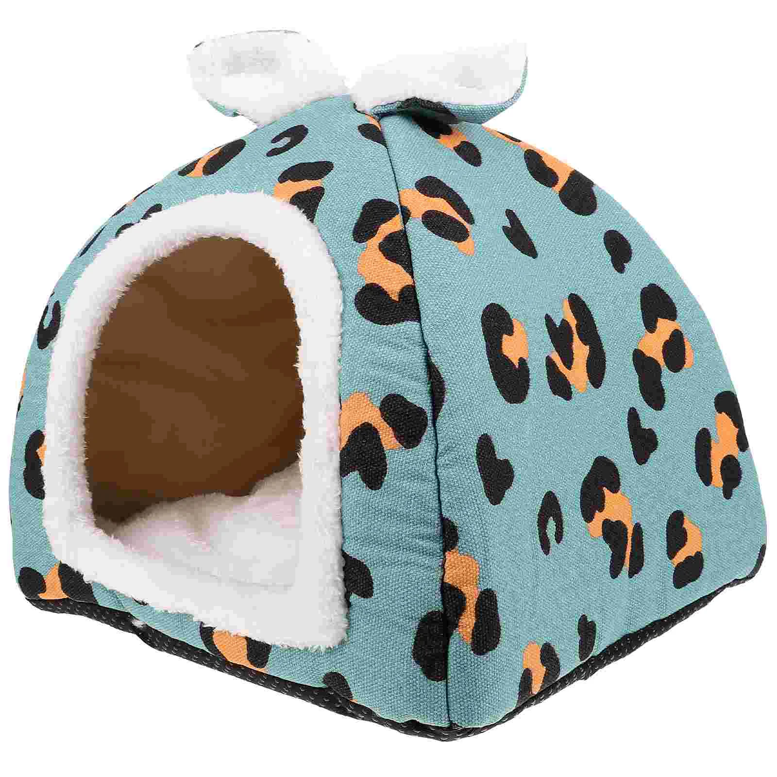 

The House Hamster Nest Multi-function Chinchilla Bed Warm Hut Delicate Hideout Lovely Accessory